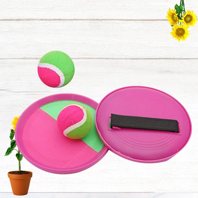 Giochi da giardino palline da spiaggia bambini set paddle disco campeggio interno