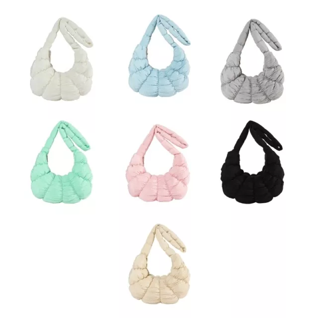 Shoulder Bags Solid Color Dumpling Bags Crossbody Bag