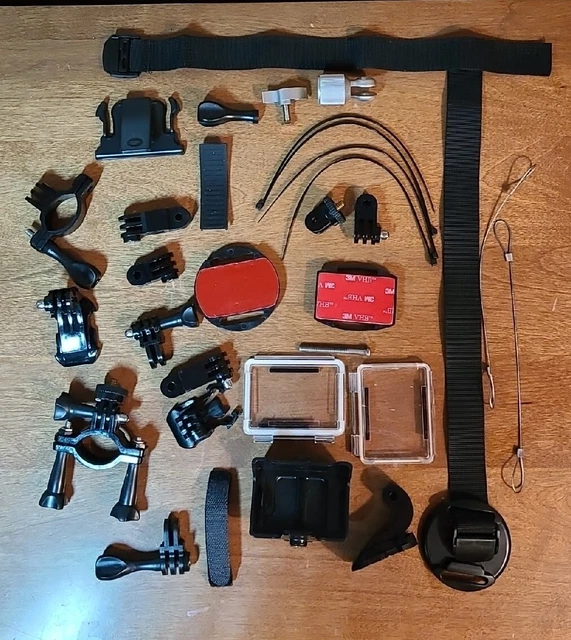 Go Pro Assembly Pieces Lot Of 32 Items