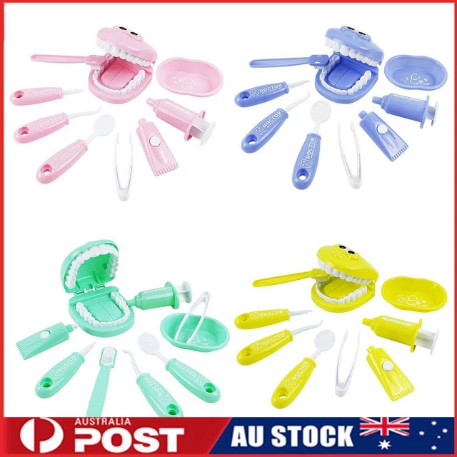 Dentist Kit with Pretend Play Set of Teeth And Dental Accessories (9 Pieces Toy)