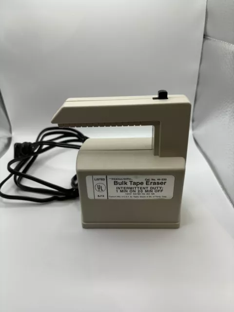 Realistic Bulk Tape Eraser No.44-232 Vintage - Not for Metal Tapes