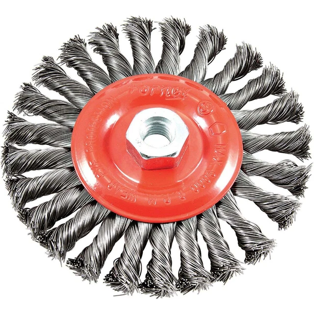 Forney 6 pulgadas Torcido/anudado 0,012 pulgadas Molinillo angular rueda de alambre 72758 horno