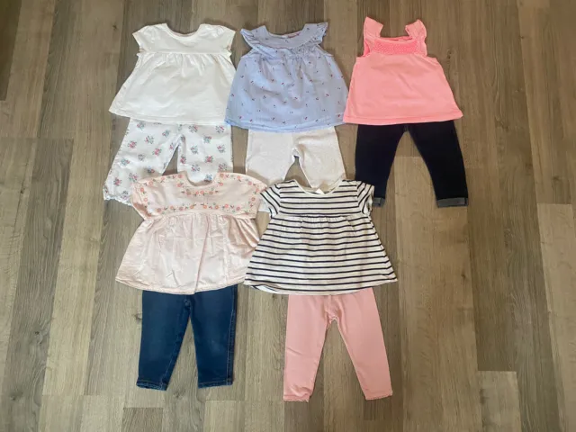 ❤️ Baby Girl Summer Outfit Bundle 9-12 Months ❤️ A33
