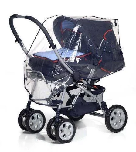 reer PEVA-Universal-Regenschutz XL 70533 Kinderwagen Buggy Regenhaube Schutz