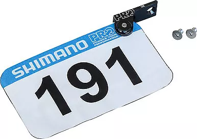 Pro Intergrated Race Number Mount Black