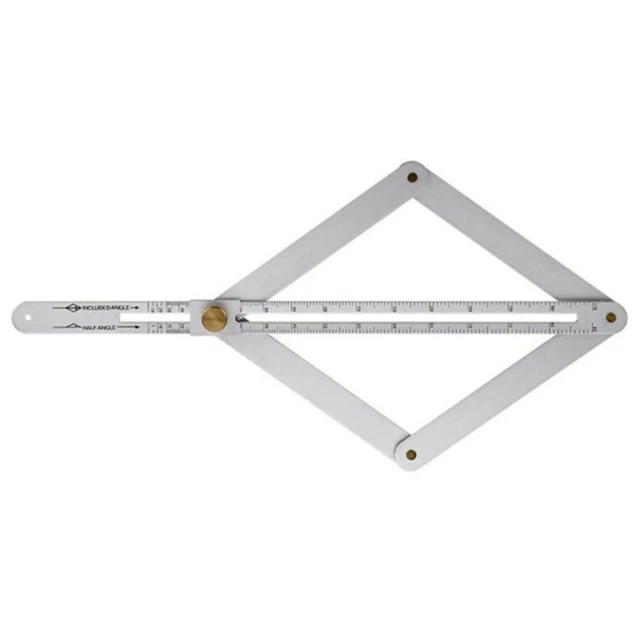 Square Protractor Protractor Ceiling Foldable Gauge Measurements Multi-Angle