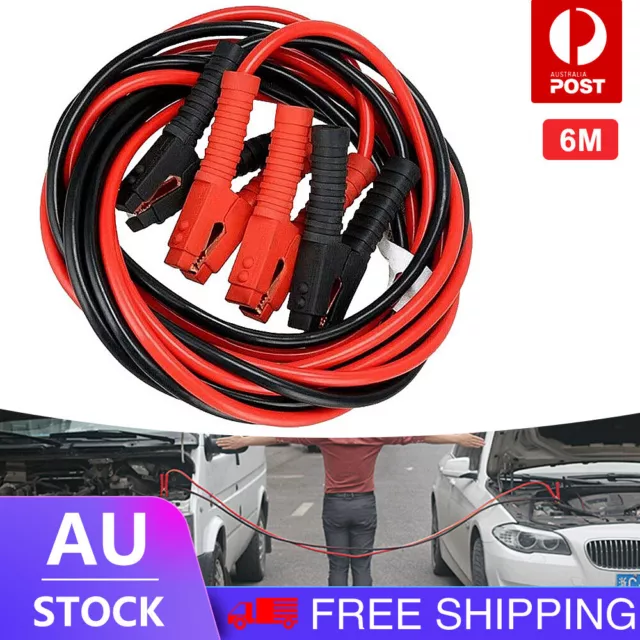 3000AMP Jumper Leads 6M Heavy Duty Truck Car Start Battery Jump Booster Cables