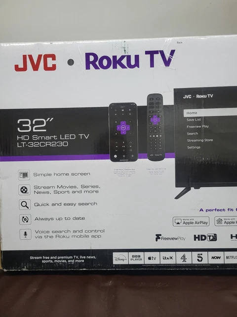 JVC ROKU SMART Tv £120.28 - PicClick UK