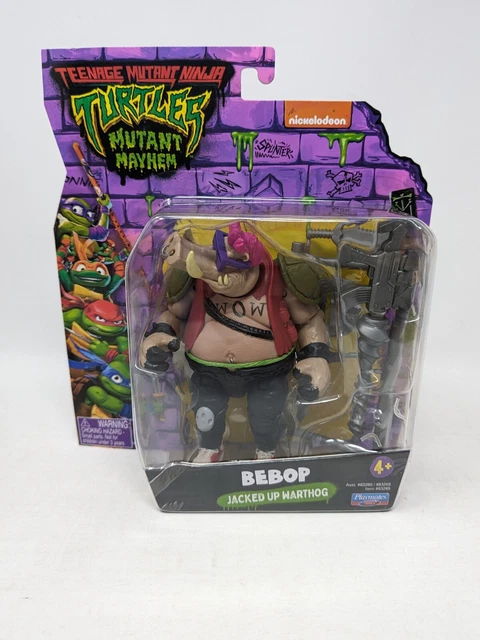 Teenage Mutant Ninja Turtles TMNT Mutant Mayhem BEBOP Jacked Up Warthog Figure