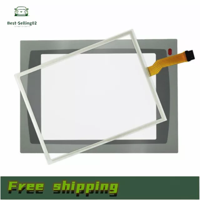 For PanelView Plus1250 2711P-RDT12C 12" Touch Screen Glass Panel&Protective Film