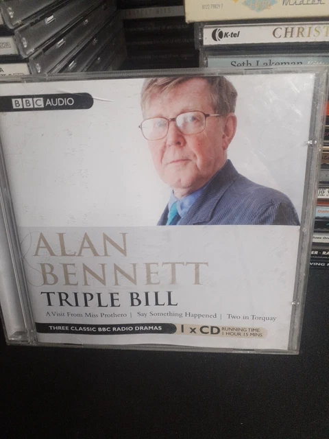 Alan Bennett: Triple Bill by Alan Bennett (Audio CD, 2007)