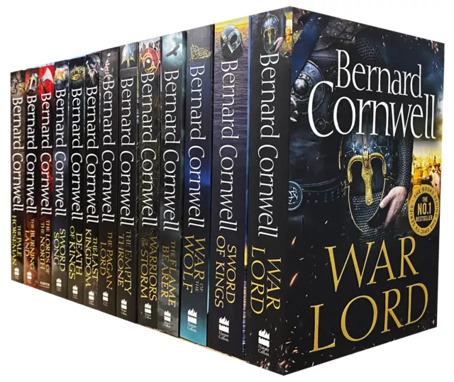 The Last Kingdom Series Bernard Cornwell 13 Books Collection Set War Lord