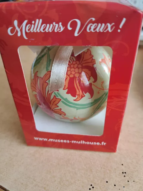 Boule de Noël Musées de Mulhouse Série Limitée