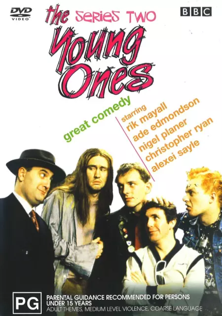 The Young Ones : Complete Series 2 DVD (1982) BBC Region 4 Brand New Sealed