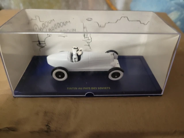 Voiture Tintin N°9-L’Amilcar des Soviets dans un magasin sur Toulouse