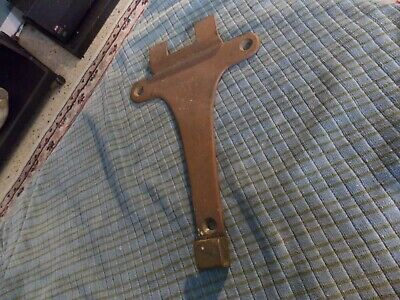 Antique Cast Brass Latch Hook For Re Purpose Collecting 8 3/4" VG ! 2