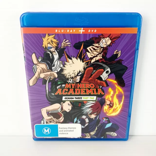 Comprar Anime Boku no Hero Academia Temporada 03 Blu-ray