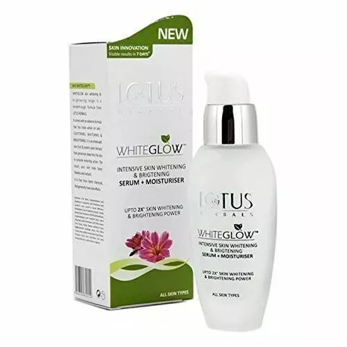 Lotus Herbals White Glow Intensive Skin Serum+Hydratant, 30 ml PRODUIT ORIGINAL