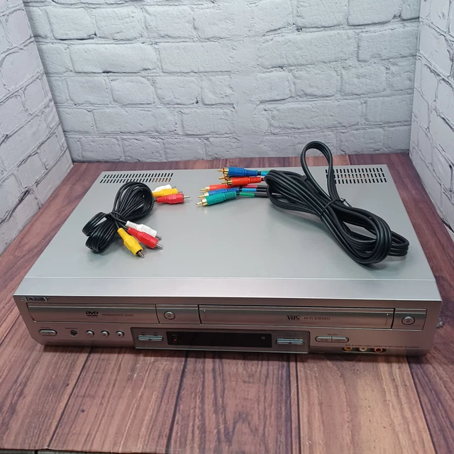 SONY DVD / VCR Combo Player VHS Recorder SLVD300P with Cords HiFi
