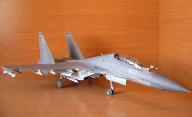 Modelik 30/2008 - Russisch zweimotoriger Düsenjäger Sukhoi Su-30MKK 2