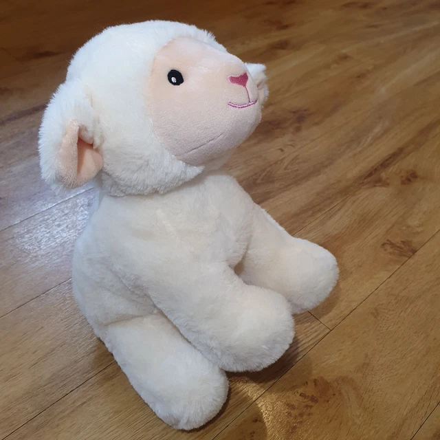 TESCO LENNIE LAMB Sheep Soft Toy Comforter Plush farm stuffed animal 10