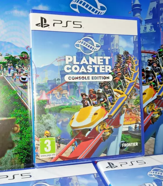 Planet Coaster Console Edition Playstation 5 PS5 NEW SEALED Free UK p&p UK Pal