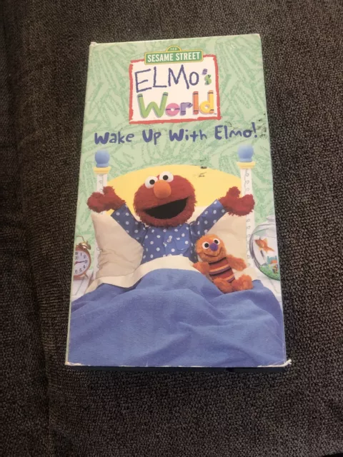 ELMOS WORLD - Wake Up With Elmo VHS Tape 2002 $13.67 - PicClick CA