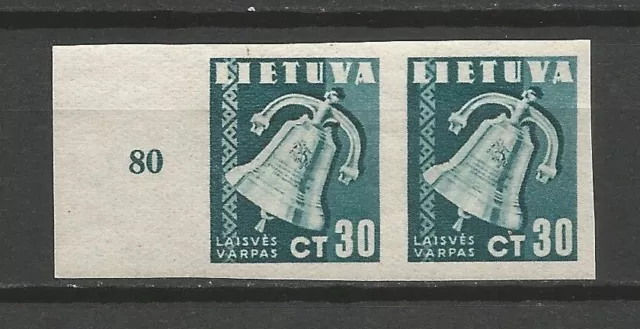 Lithuania Litauen 1940 MNH** Mi 441U Sc 321 Peace issue #6