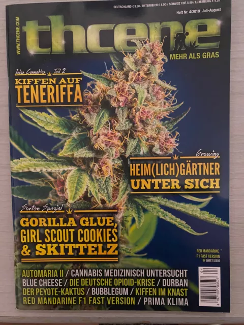 thcene mehr als Gras Magazin Heft Nr. 04 / 2019 Juli - August