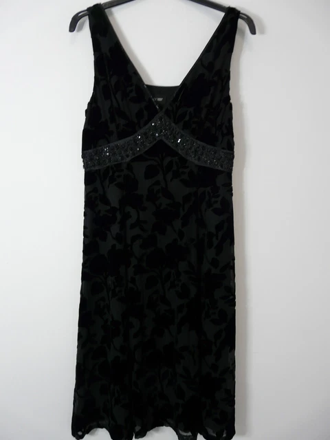 Hobbs cadence velvet online dress