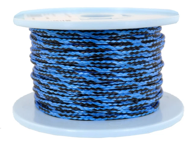 DYNEEMA Corde Tressée / Câble / 8Mm / 10 Mètres Couleur Jaune-Noir