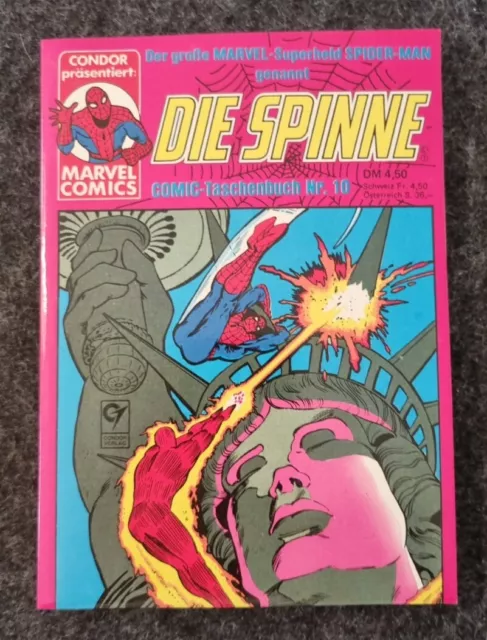 Marvel Comic-Taschenbuch Die Spinne Nr.10 Condor Verlag sehr selten TOP! wie Neu