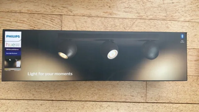 Philips hue gu10 ceiling Buckram Spot light ambiance with dimmer