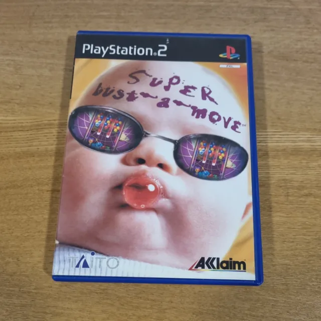 Super Bust A Move PS2 Uk Pal Boxed & Complete & Manual Very Good Condition 👍