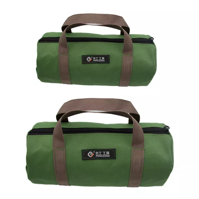 Canvas Tool Bag Heavy Duty organise Tool Storage Hand Bag Strong zipper for Men