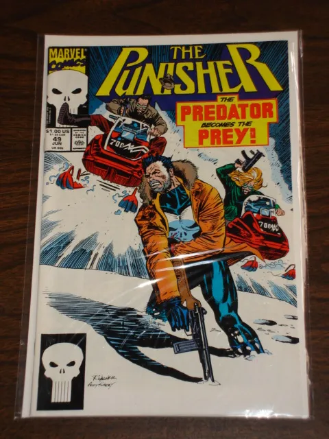 Punisher #49 Vol1 Marvel Ron Wagner Art Begins June 1991