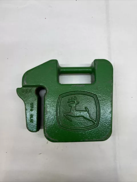 John Deere Rear Extra Weight 42 lbs. Traction Suitcase Tractor Balance Green New John Deere Rear Extra Weight 42 lbs. Traction Suitcase Tractor Balance Green New