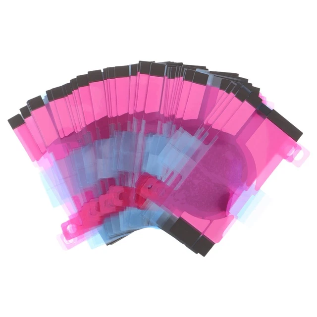 144 Stück Ersatztapes Für Haarverlängerungen – Doppelseitiges Klebeband, Blau, 4x0.8 Cm