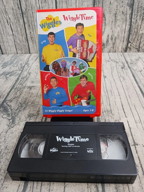 Wiggle Time WIGGLES, THE: WIGGLE Time (VHS, 2000, Clam Shell) Pre-Owned, Good ...