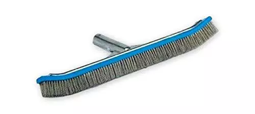 Pentair R111646 18" Back Aluminum Pool Brush with Stainless Steel Bristle 2