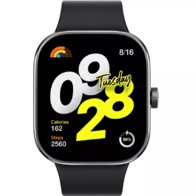 Xiaomi Redmi Watch 4, Smartwatch, schwarz