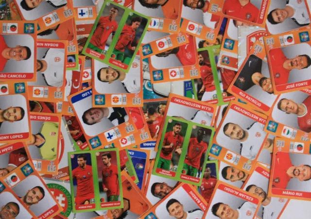 Stickers Autocollants Euro 2020 Tournament Edition – Lot 10 Stickers à choisir