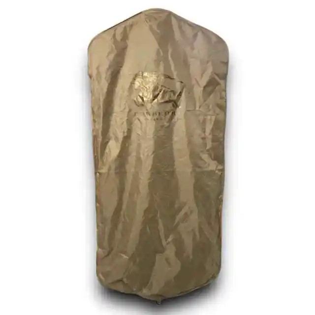 Burberry Garment Bag Suit Coat Clothes Dust Cover Travel Carrier Zipper Gold Tan