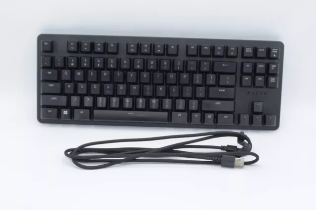 Razer BlackWidow Lite TKL Tenkeyless Mechanical Keyboard - Orange Key Switches