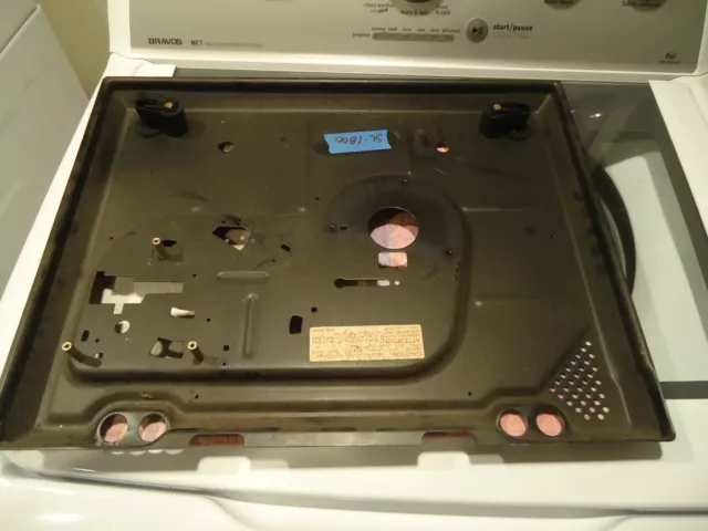Technics SL-1800 Stereo Turntable Parting Out Bottom Cover + 2 Boot/Springs