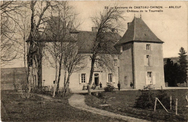 CPA AK Env. de CHATEAU-CHINON - Arleuf - Chateau de la Tournelle (518207)