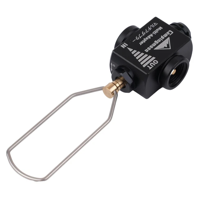 Gaskanister Refinill Gassparklasse 1PC Aluminiumlegierung Schwarz Brandneu