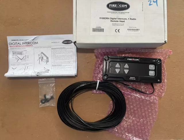 FIRE COM 5100DRH Digital Intercom 1 Radio Remote Head