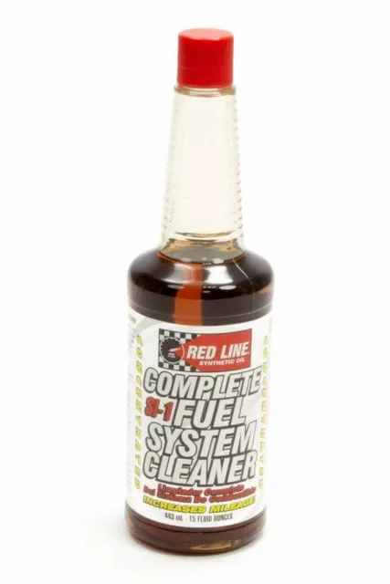 Red Line SI-1 Complete Fuel System Cleaner Additive Lubricant (15-Ounce Bottle)