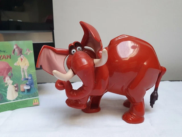 Disney Tarzan Spielzeug  aus dem McDonald´s Happy Meal 1999 - Elefant